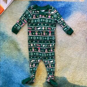 Disney Mickey Christmas Footie Pajamas